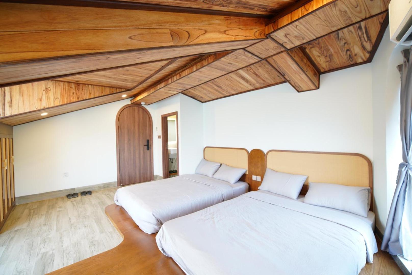 The Coral Homestay & Pub Tân Hiệ Eksteriør billede