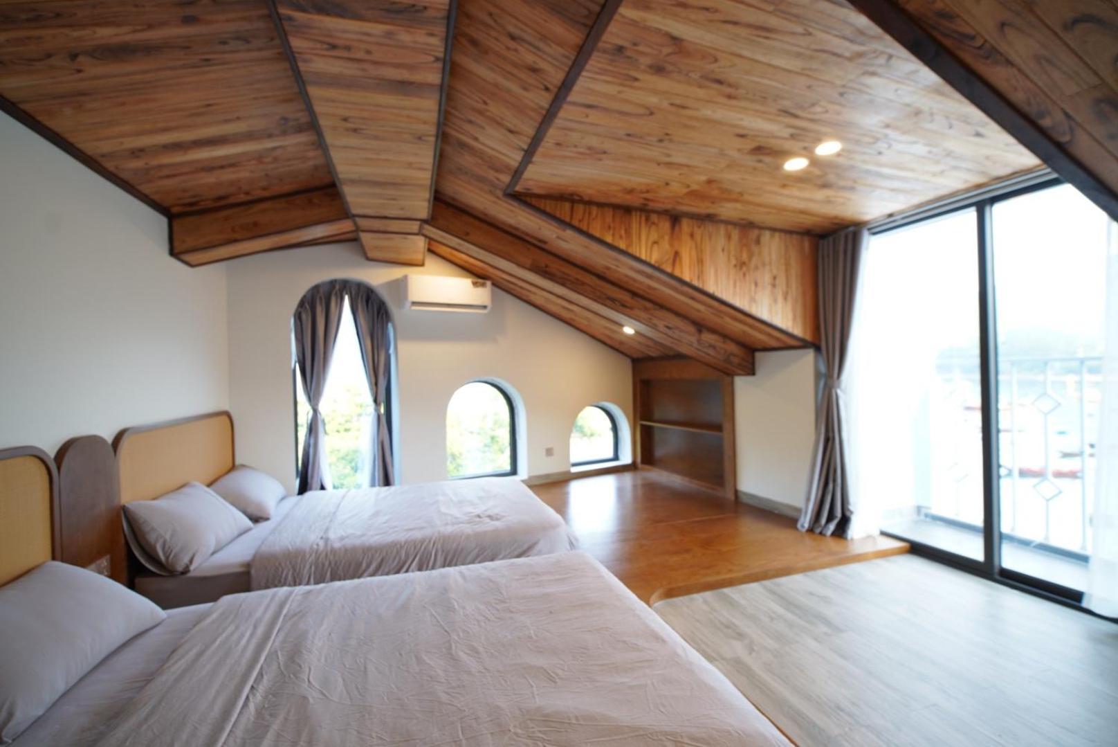 The Coral Homestay & Pub Tân Hiệ Eksteriør billede