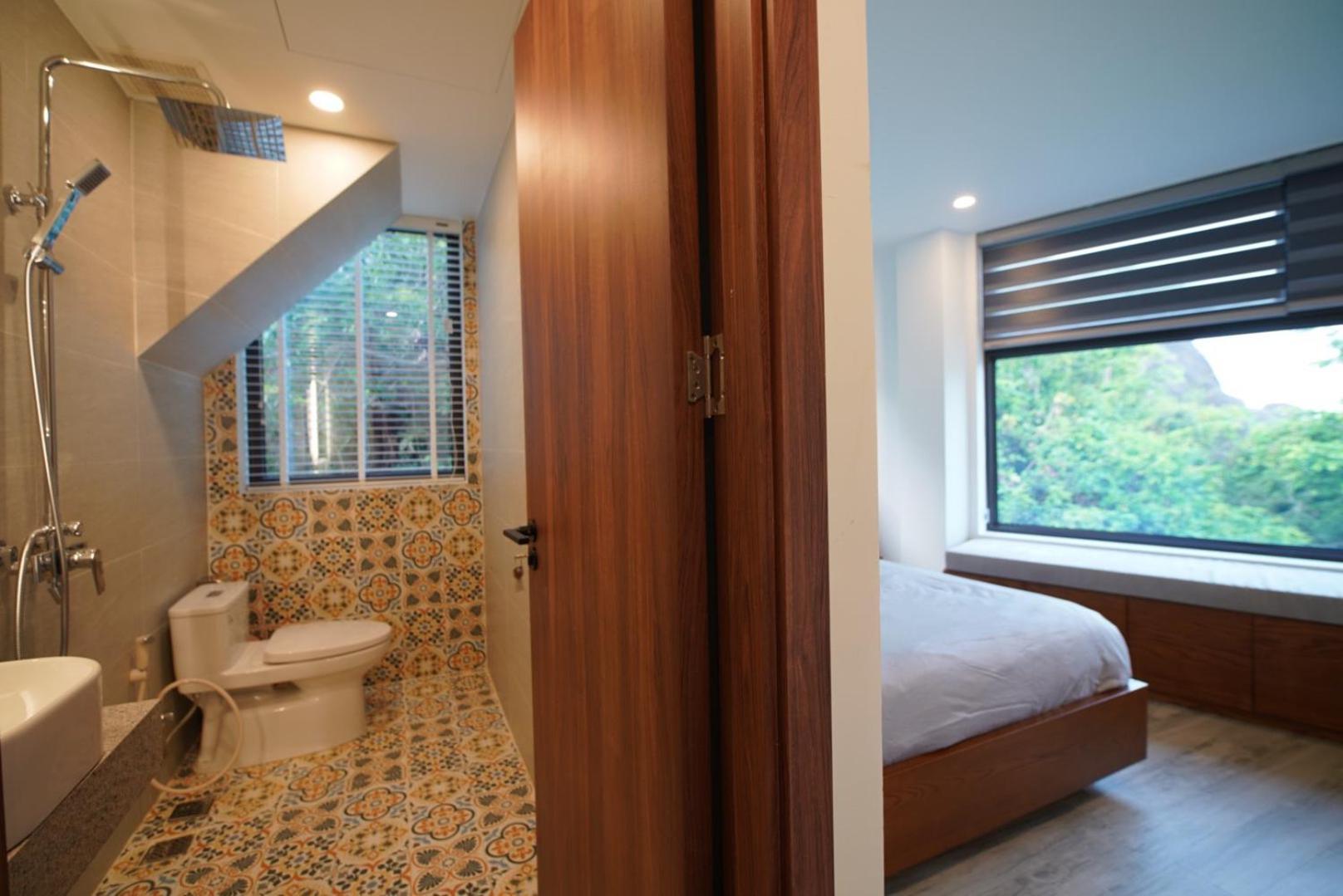 The Coral Homestay & Pub Tân Hiệ Eksteriør billede