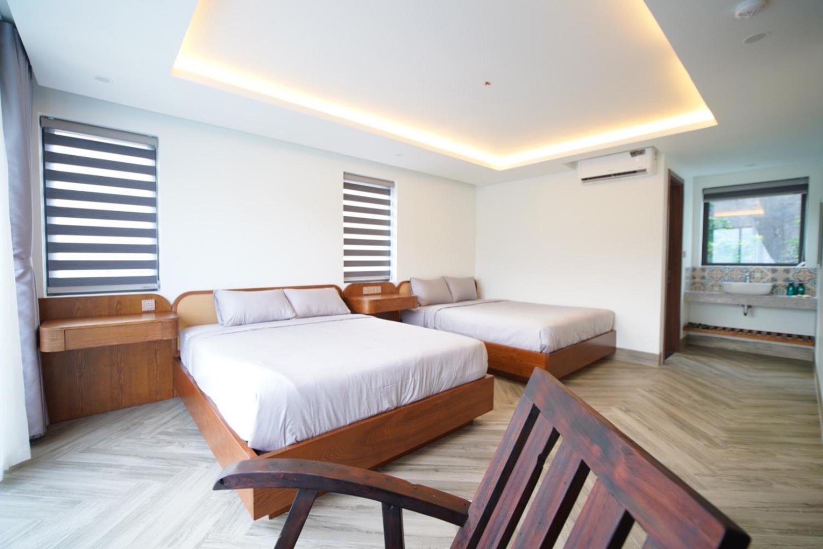 The Coral Homestay & Pub Tân Hiệ Eksteriør billede